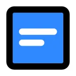 Align Text Middle One SVG Icon